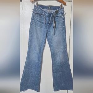 EXPRESS - NWT Belted 70's Flare Jeans